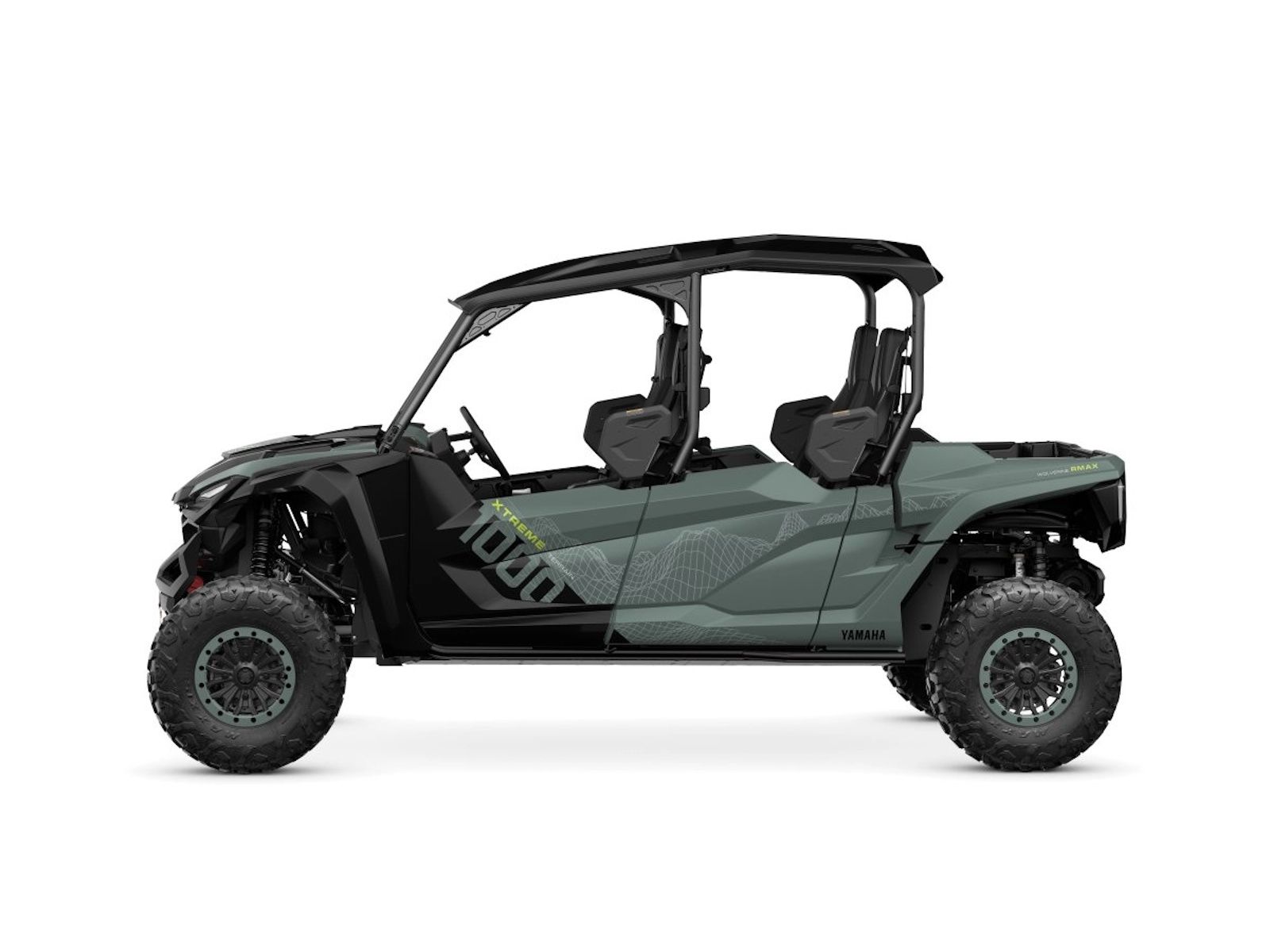 2026 Yamaha Wolverine RMAX4 1000 XT-R Moss Grey /