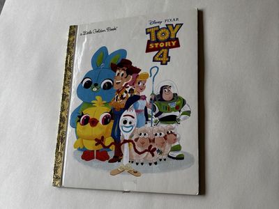 Disney Pixar Toy Story 4 Little Golden Book - Children's Storybook - Used