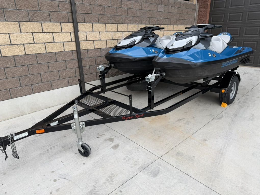 Low Hour Like New 2 SeaDoo GTI SE W/trailer