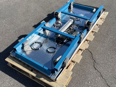 ERGOSWISS Work Table Lift System 70”x28” Blue