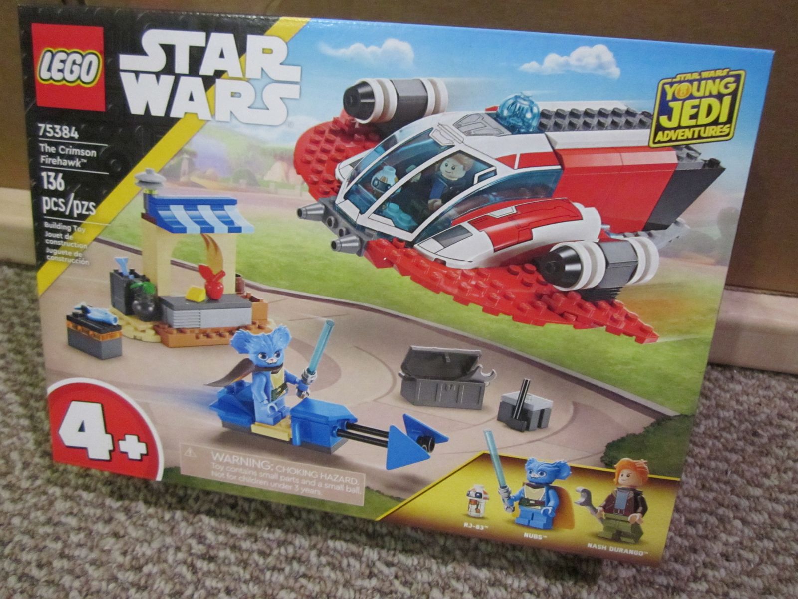 Lego 75384 Star Wars Crimson Firehawk Sealed - Slightly dinged-up, ask for more photos if that's a problem