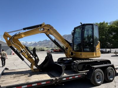 2026 Cat 305 for Rent. 5 Ton / 50 Class Mini Excavator. Angle Blade and Grabber/Thumb