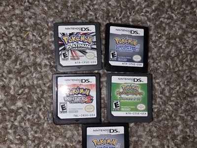 Pokemon ds games Authentic ( prices in description)