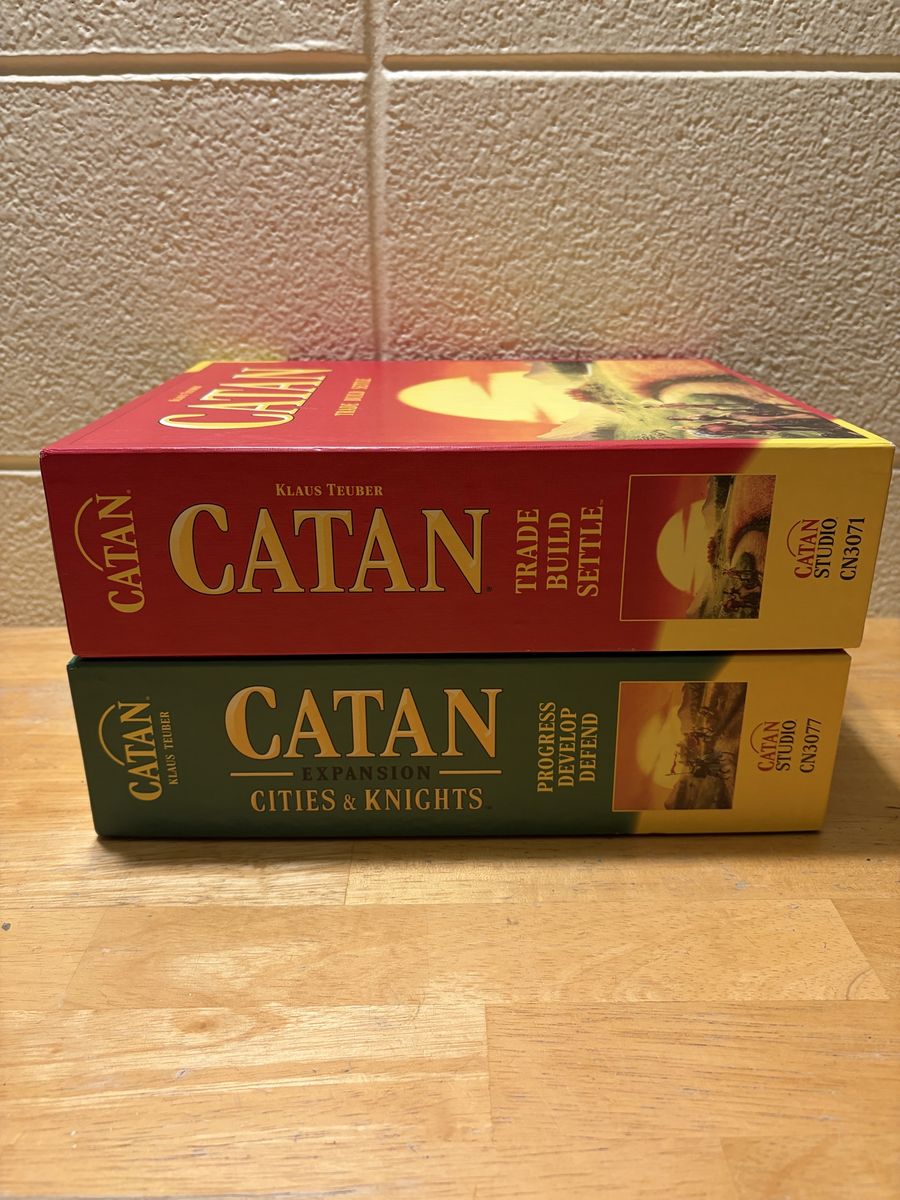 Settlers of Catan and Cities and Knights of Catan