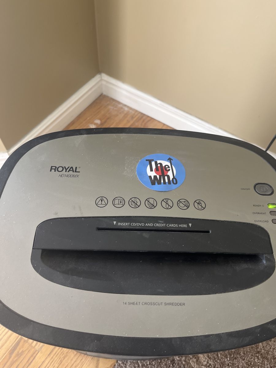 Royal HD1400MX Paper Shredder with CD/DVD/Credit Card Slot