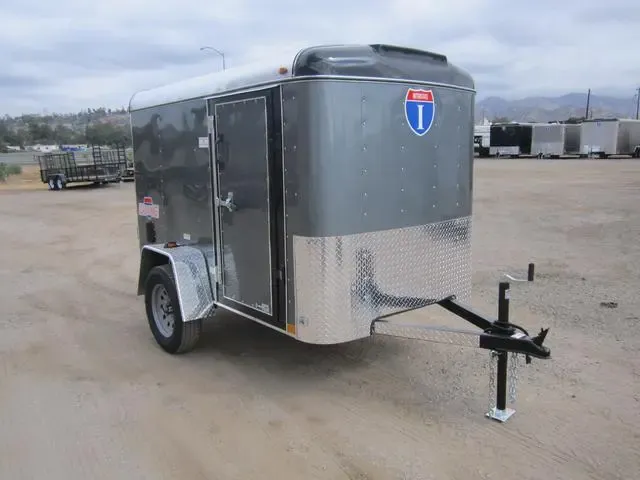 5 x 8 Interstate Enclosed Cargo Trailer FREE INSPECTION