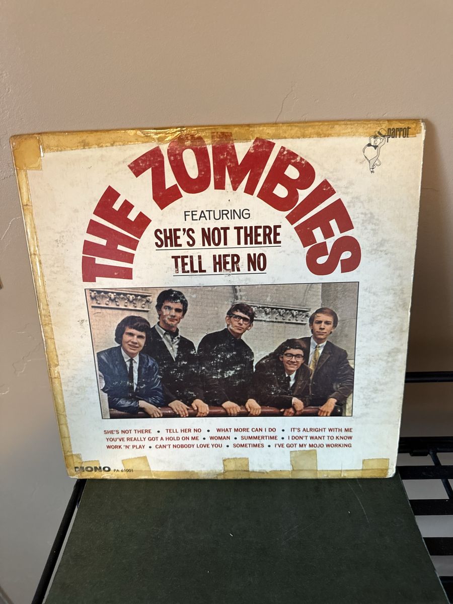 The Zombies - Featuring She's Not There Tell Her No Mono Vinyl LP (PA 61001)