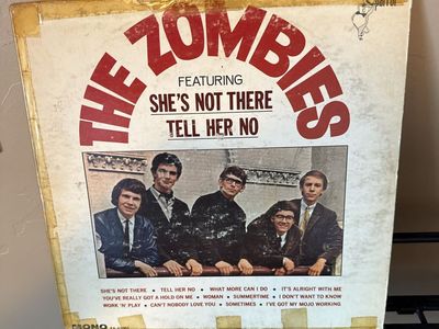 The Zombies - Featuring She's Not There Tell Her No Mono Vinyl LP (PA 61001)