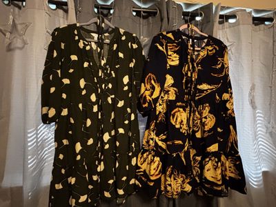Two long shirts for women ($5 each)
