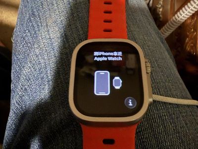 Apple Watch Ultra 2 Smartwatch with Red Band
