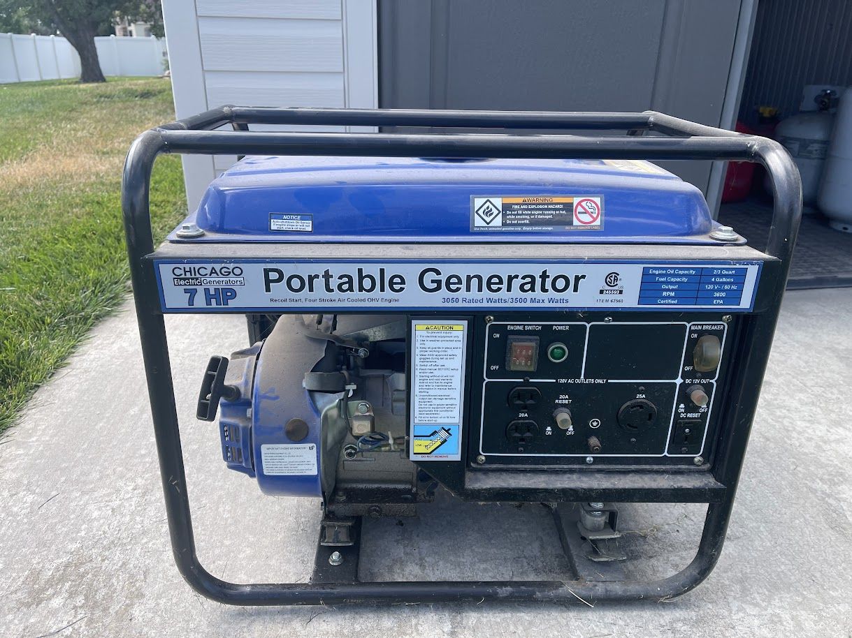 3500 Watt Generator