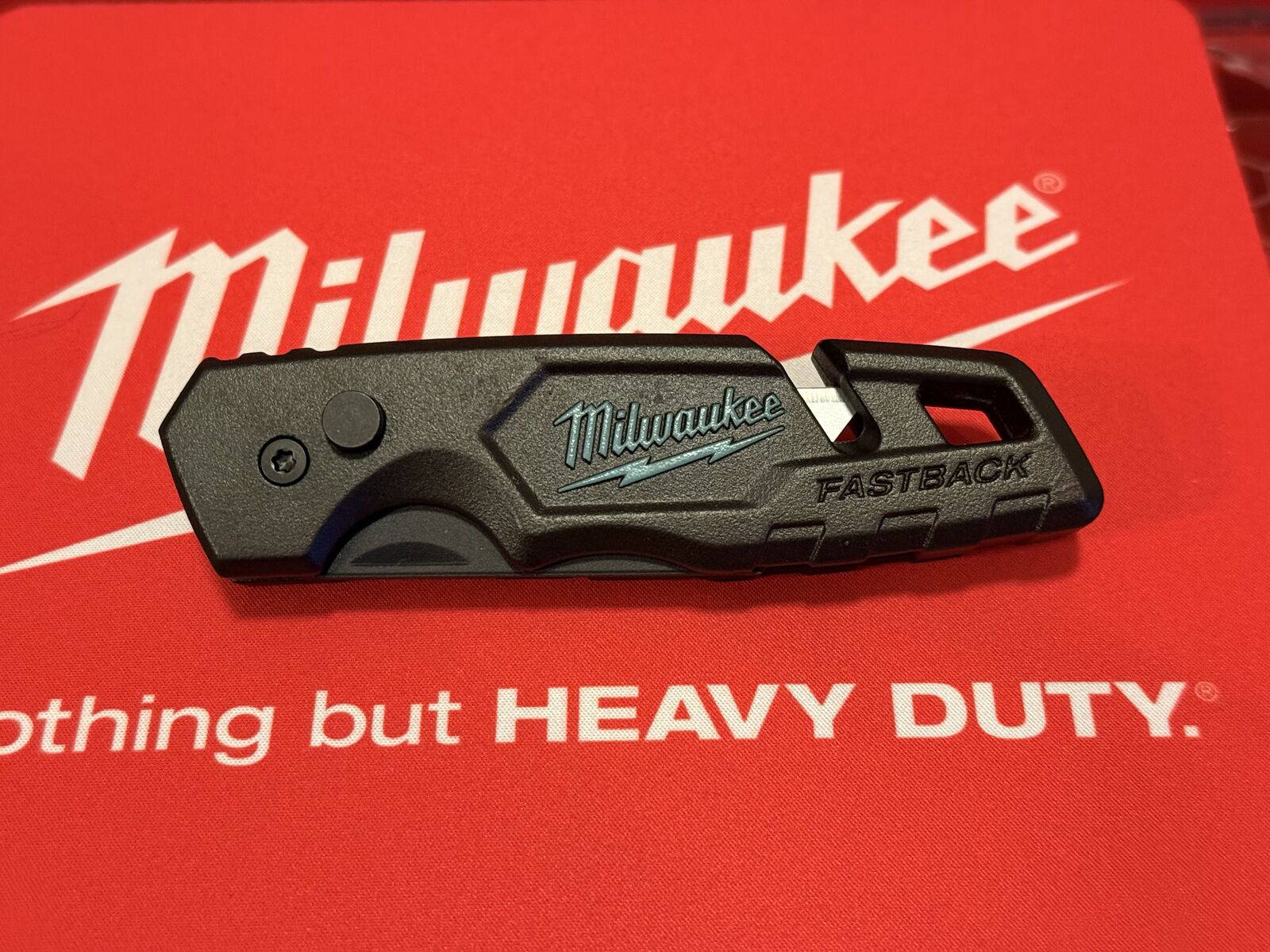 Custom Duracoated Milwaukee Fastback Folding Utility Tool with Blade Storage