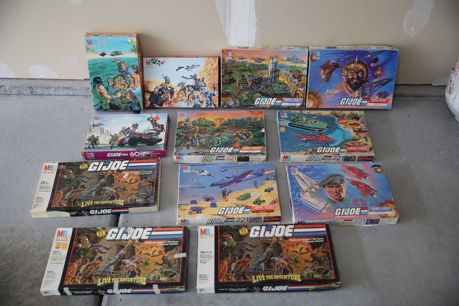 Gi Joe Puzzles and board games