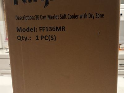 NEW Ninja Outdoor 36 Can FrostVault Go Backpack Soft Cooler