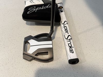 Taylormade Spider Tour X putter, Short Slant, 33in