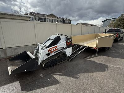 Bobcat MT120 Mini Skid Steer Rental – Landscaping Machine - Half day options