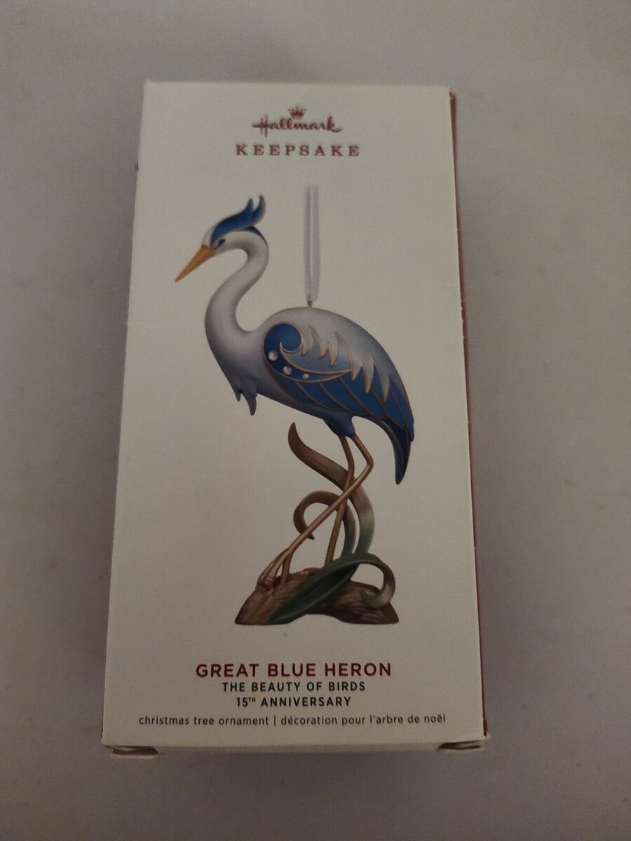 Hallmark Blue Heron Ornament