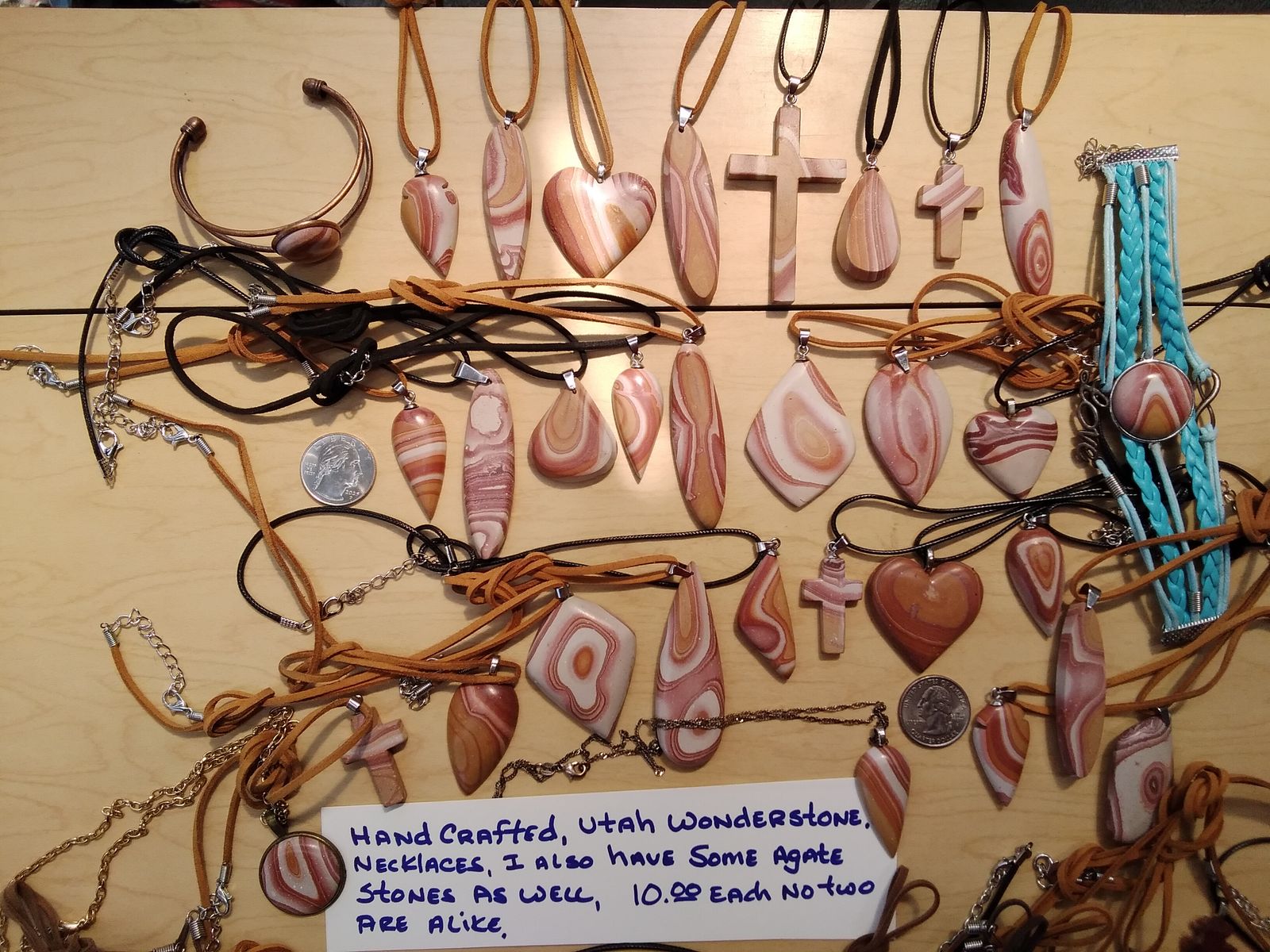 Utah wonderstone necklaces