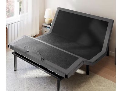 New Adjustable Bed Frame Twin XL, Ergonomic Electric Bed Base with Wireless Remote and 2 USB Ports