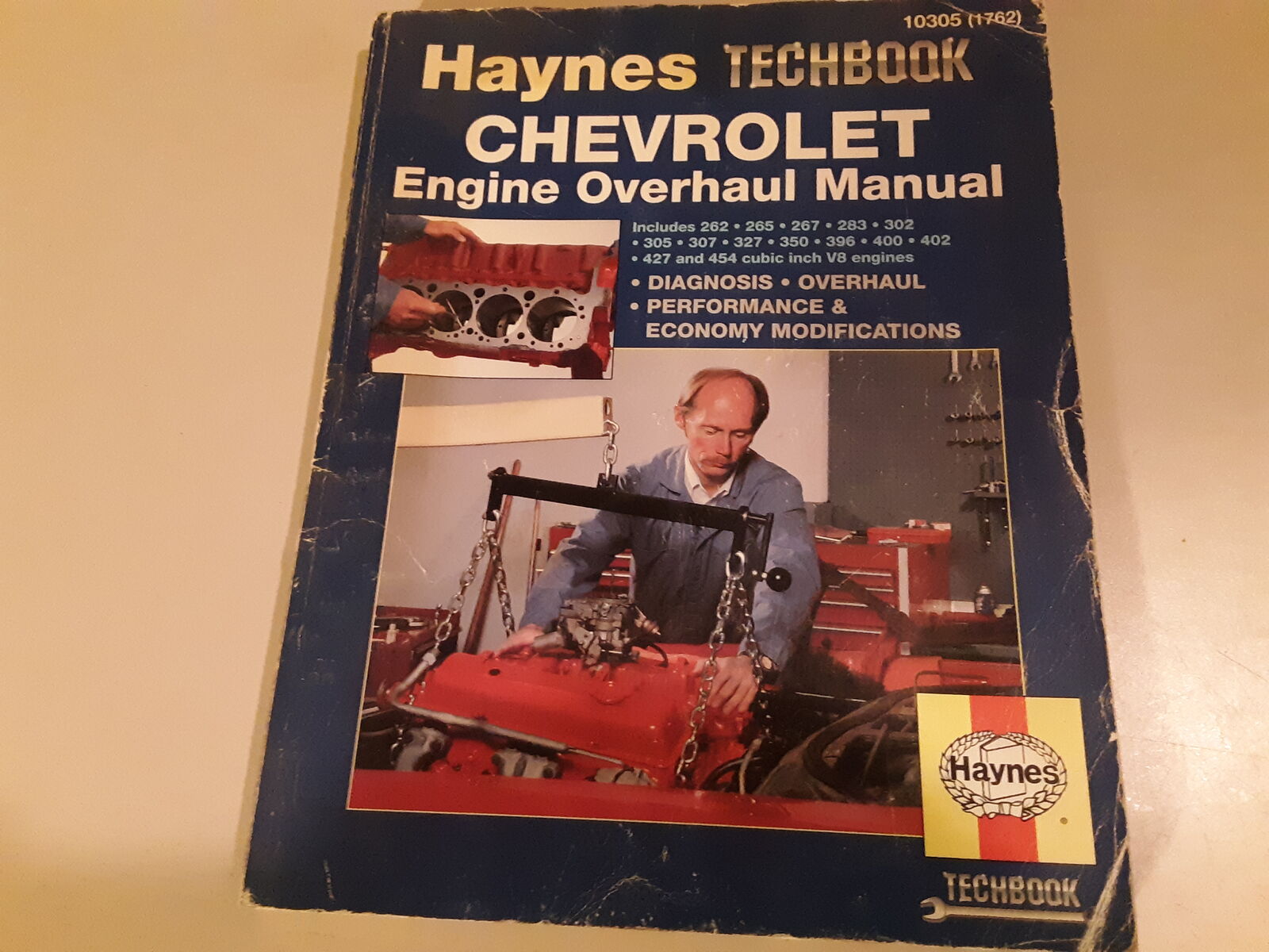 Haynes Chevrolet Engine Overhaul Manual Vintage Small and Big Block Motors