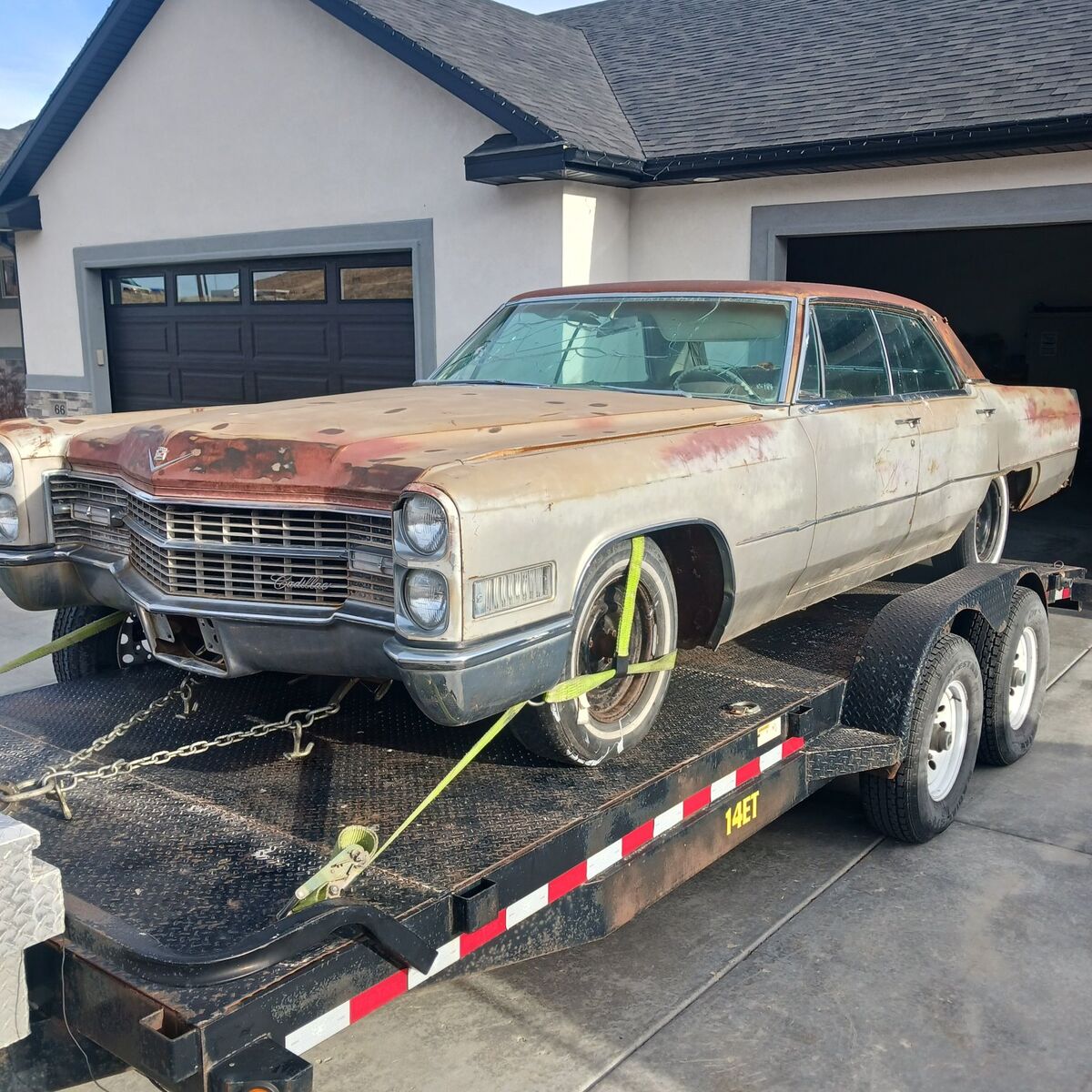 1966 cadillac deville 4door sedan part out