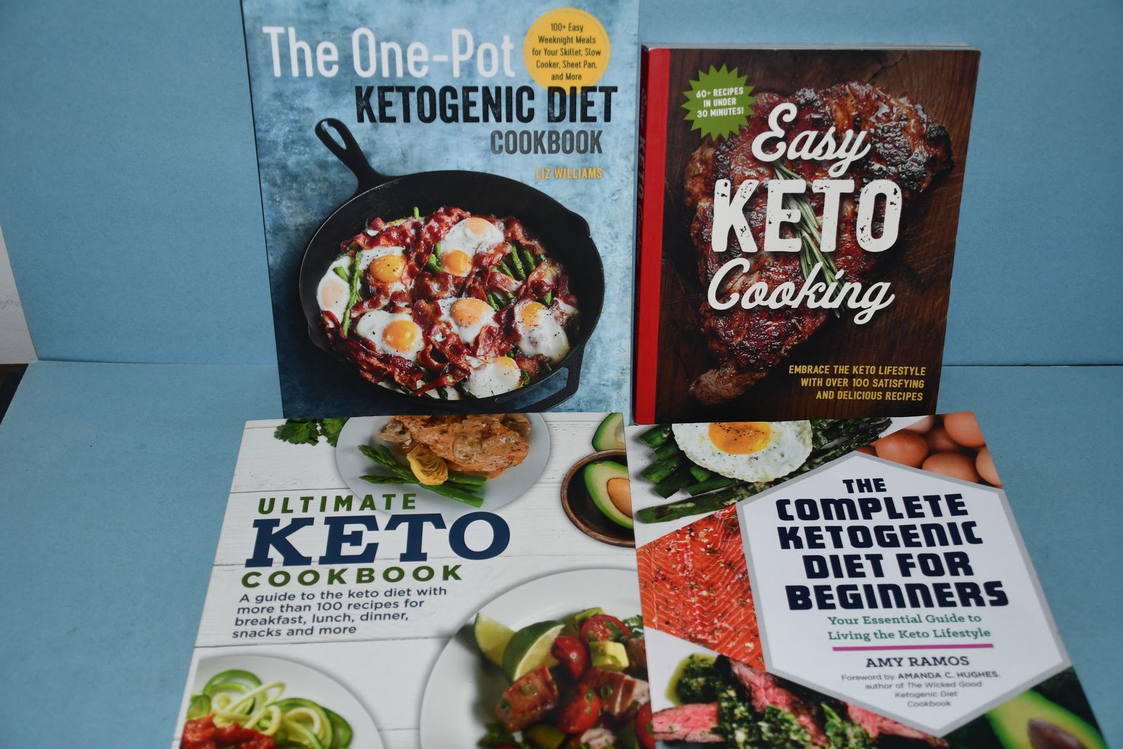 4 KETO COOKBOOKS ~ ONE POT, ULTIMATE, EASY & COMPLETE ~ ALL FOR $5
