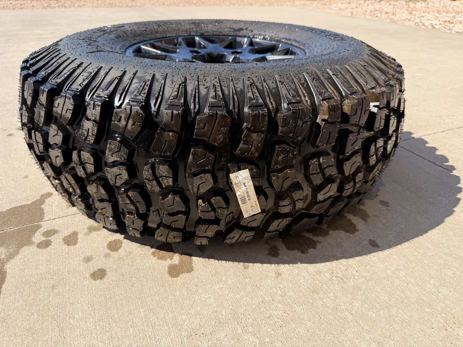 NEW Arisun 32x10x14 8-Ply Tire — Mounted on Factory Can-Am Wheel (4/137 Bolt Pattern) — Ready to Bolt On!