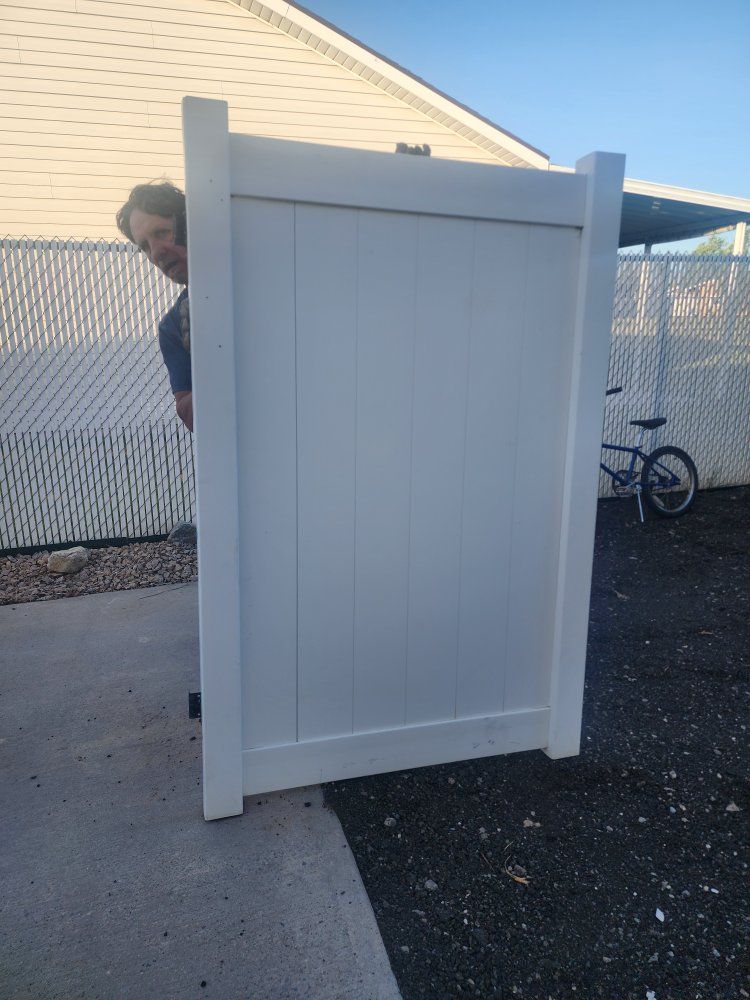 Vinyl Fence Man Gate
