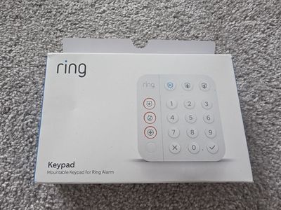 Ring Mountable Keypad for Ring Alarm System