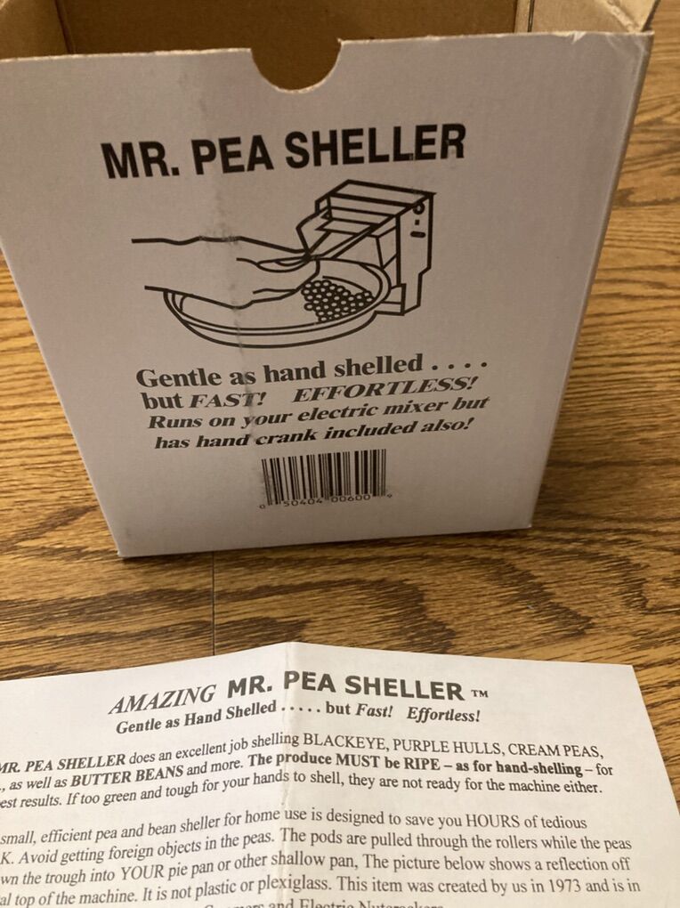 Pea/Bean Sheller