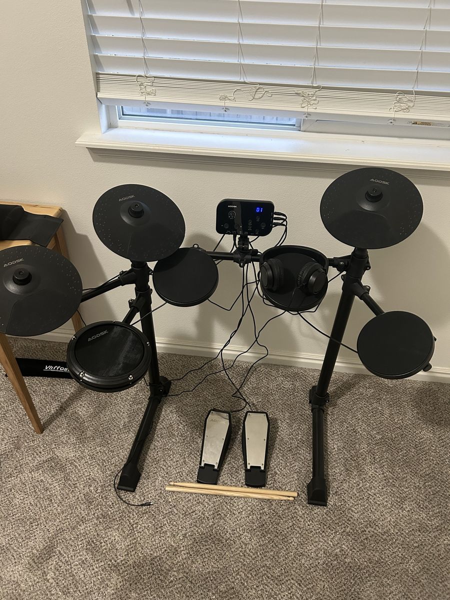 AODSK AED-400 Electric Drum Set for Beginner