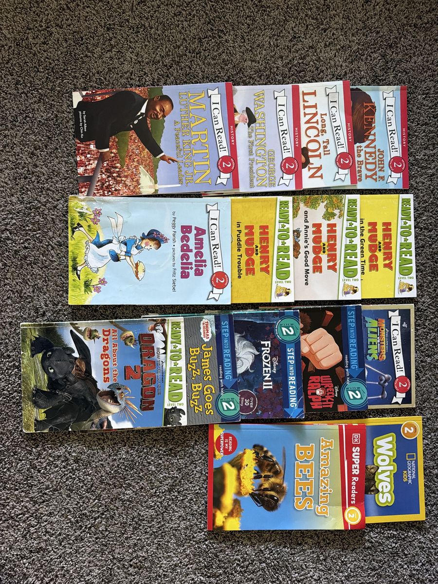 15 Level 2 Early Reader Books