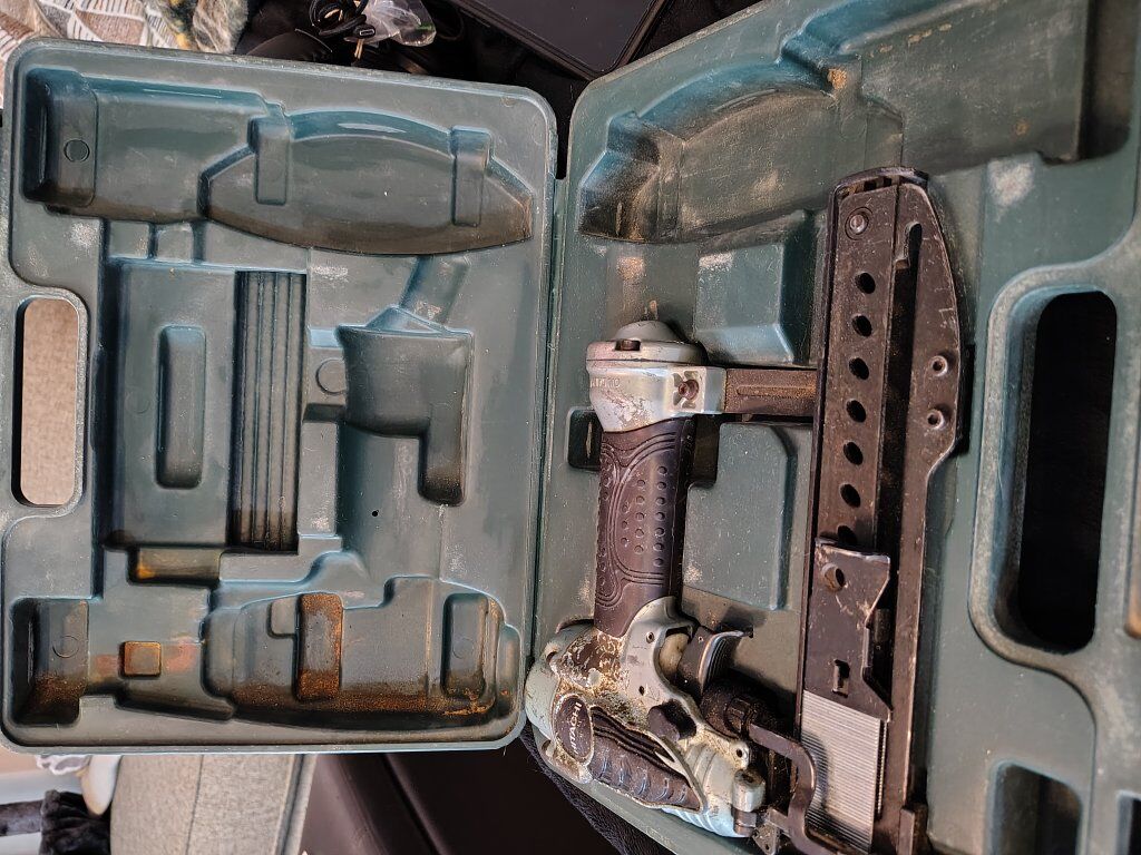 well used Metabo n3804ab3 1-1/2" stapler