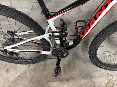 09 Giant Anthem Mountain Bike carbon Xt 29inch wheels great condition