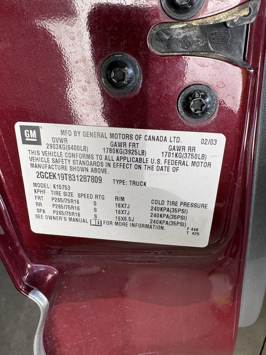 2003 Chevrolet Silverado 1500 LS