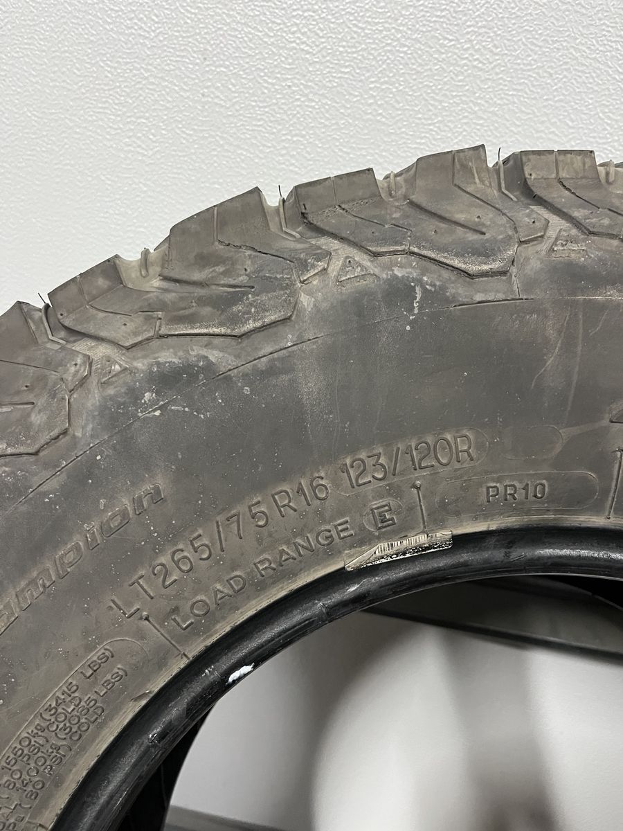 BFG KO2 LT265/75R16 123/120R