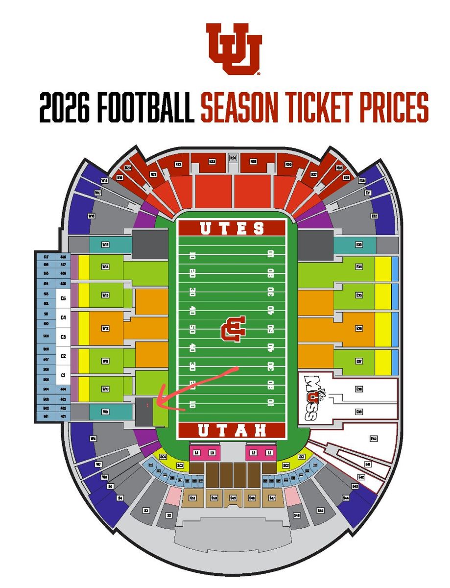 2026 Utah Utes Football Season Tickets