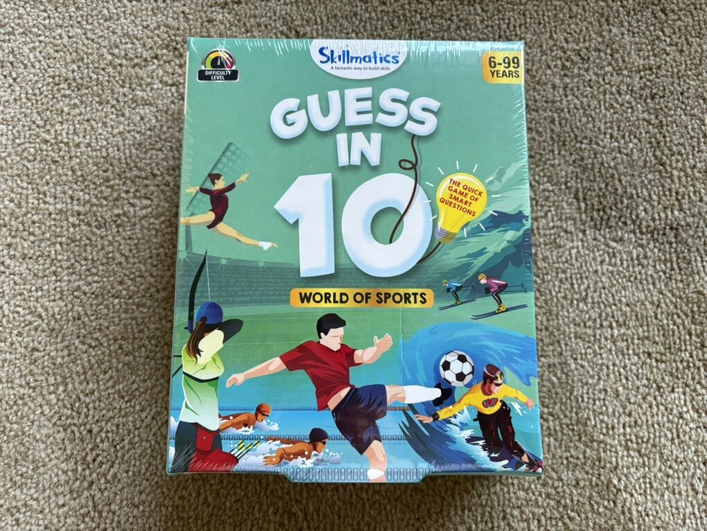 NEW Guess in 10: World of Sports Game