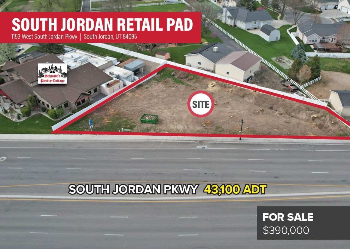 South Jordan Retail Pad - .35 Acres - South Jordan, UT
