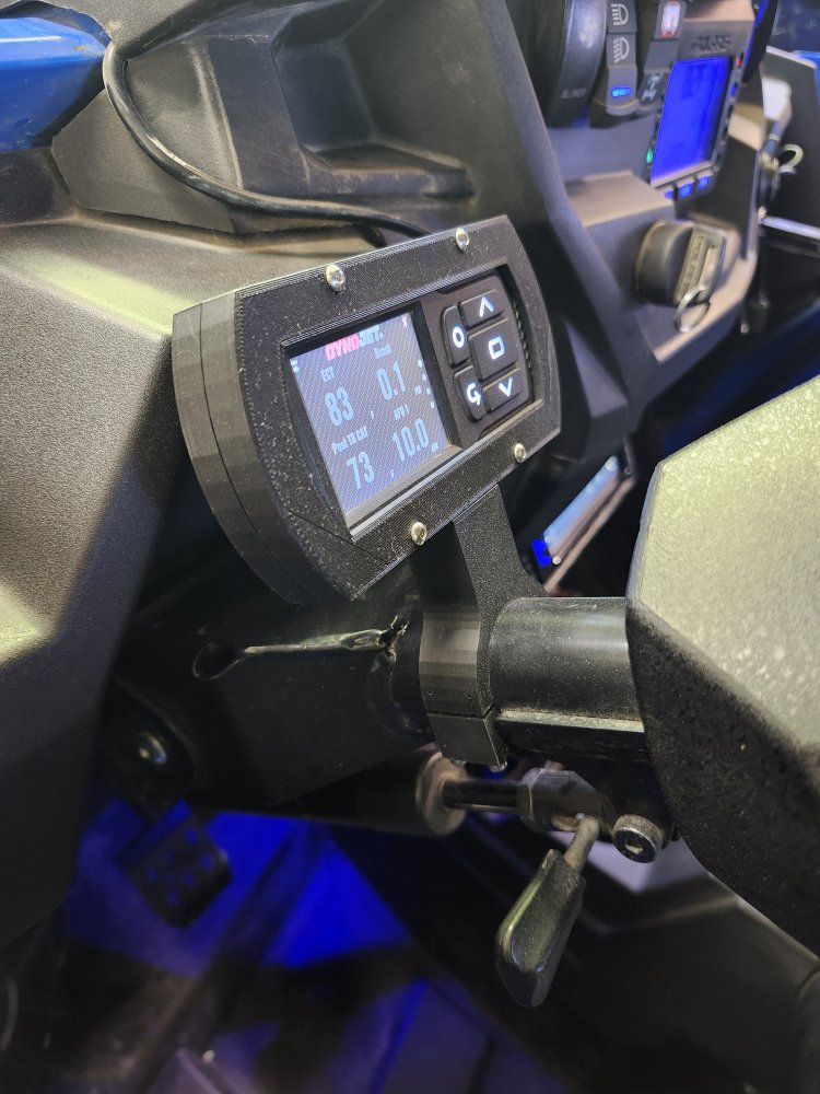 PV3 Monitor steering shaft mount Polaris RZR