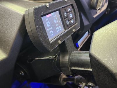 PV3 Monitor steering shaft mount Polaris RZR
