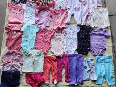 baby clothes, girl, 3to6 mo