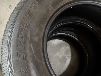 Set of 3 Castle Rock Radial ST235/80R16 Trailer Tire - Blackwall, Tubeless Steel Belted