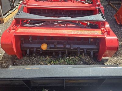 NEW Giyi 48" Drum Mulcher with Knockdown Bar (Skid Steer)