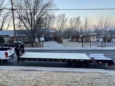 25’ Flatbed Trailer for Rent