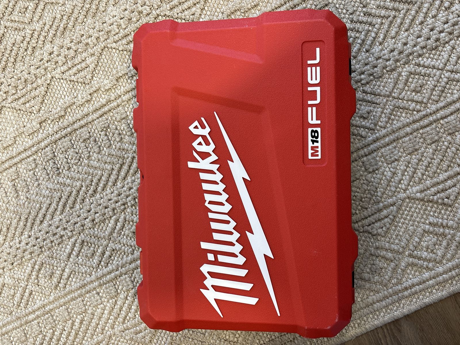 BOX ONLY - Milwaukee M18 FUEL Impact/Hammer Drill Hard Plastic Carrying Case