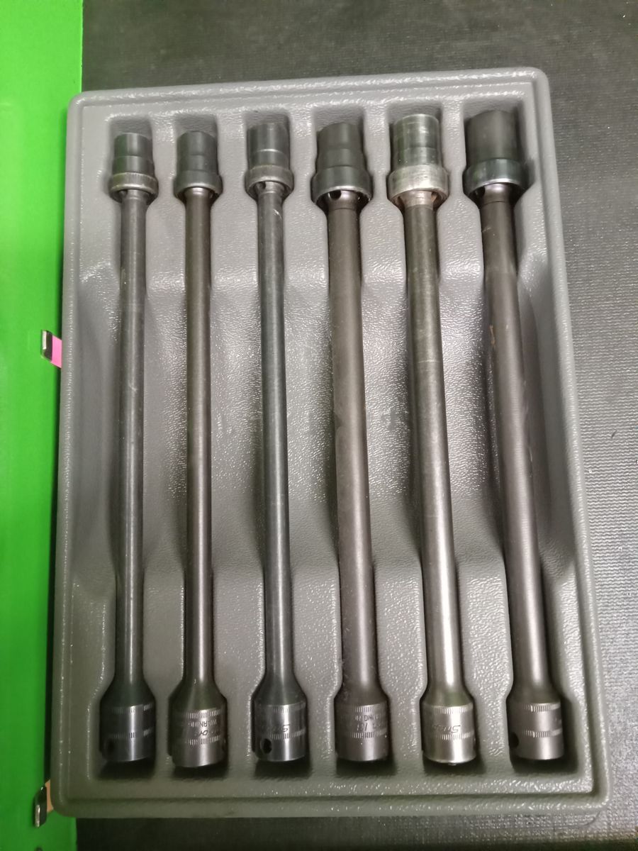 Snap-on 3/8" Drive 6-Point Metric Swivel Ball Extension Socket Set (10-15mm)