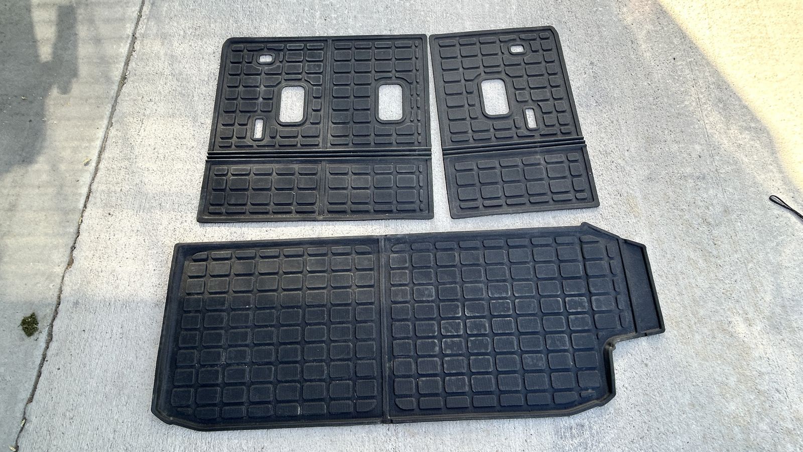 2019-2026 Subaru Ascent liner/mat for cargo area & 3rd row backrest
