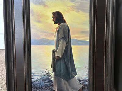 Greg Olsen Walk With Me framed print