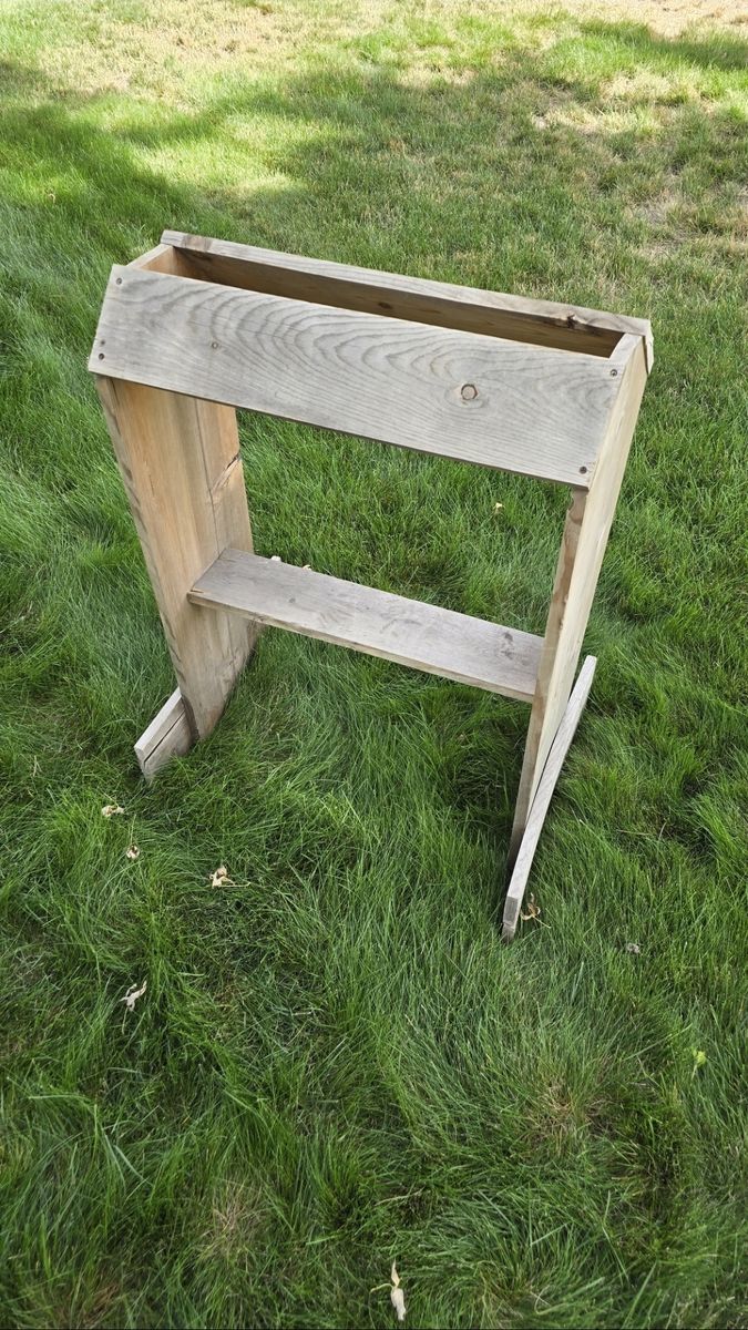 FREE Wooden Saddle Stand